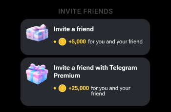 Get bonuses for friends