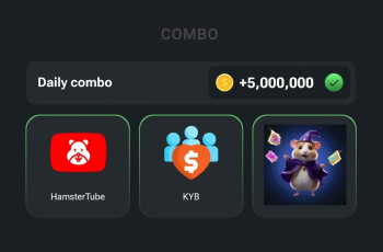 Combo cards in the Hamster